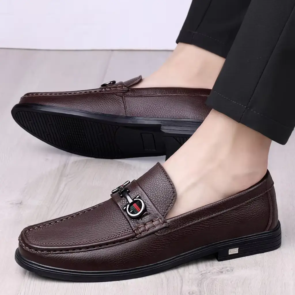 loafers masculino marrom